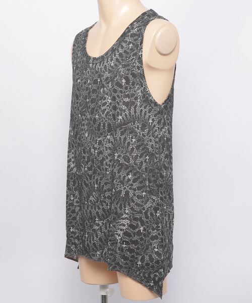 Roen タンクトップ SNAKE CAMO NO SLEEVE メンズ レディース
