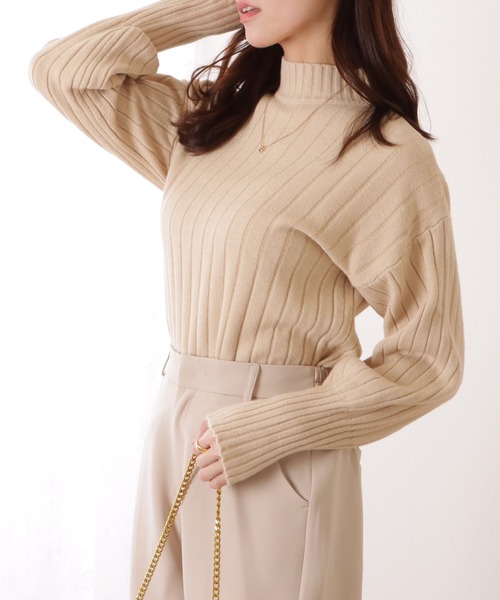 Lace Ladies(レースレディース) ニット セーター バルーンスリーブ Lace Ladies(レースレディース) ニット セーター バルーンスリーブ