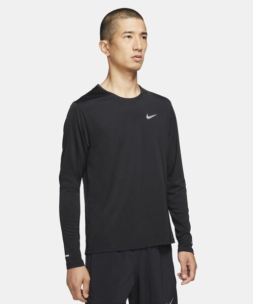 Tシャツ Tシャツ ナイキ Dri Fit マイラー メンズ ロングスリーブ ランニングトップ Nike Zozotown Paypayモール店 通販 Paypayモール