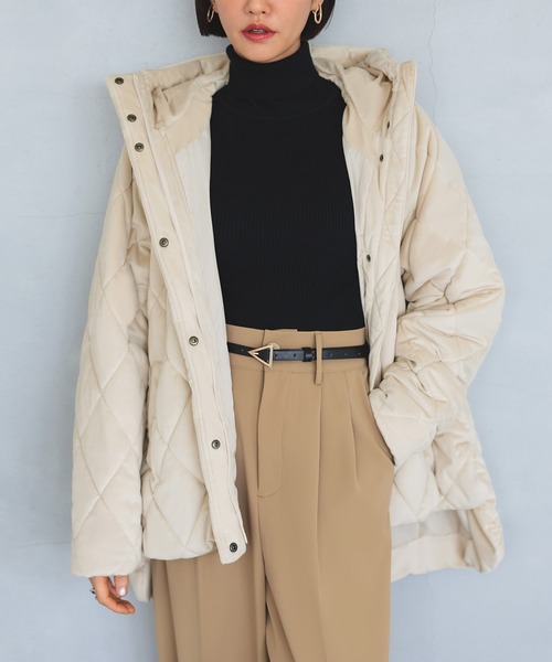 RUIRUE BOUTIQUE ダウンコート ダウンジャケット ライトサーモ