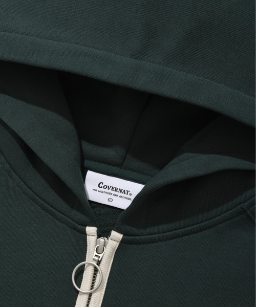パーカー・フーディ COVERNAT Small C Logo Corduroy Half Zip-Up 4FT2026 MUSINSA | COVERNAT Small C Logo Corduroy Half Zip-Up Beige