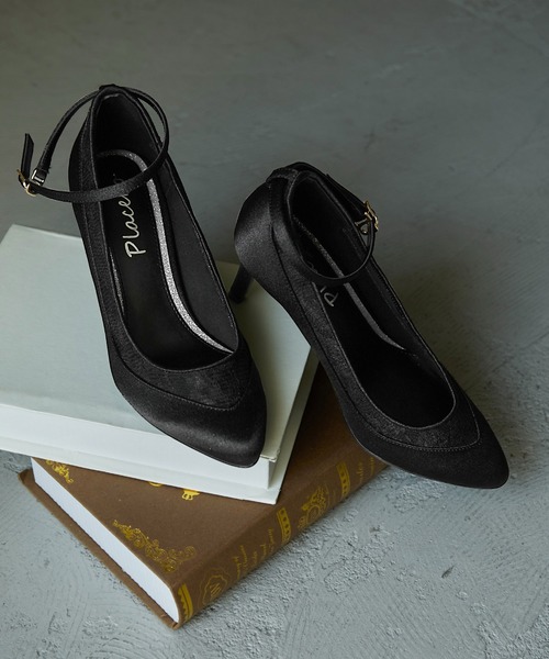 niana（ニアナ） パンプス レース切り替えパンプス : ZOZOTOWN Yahoo