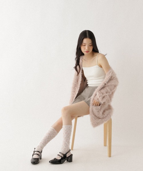 Heather（ヘザー） カップ付き キャミソール カップツキリブキャミ2