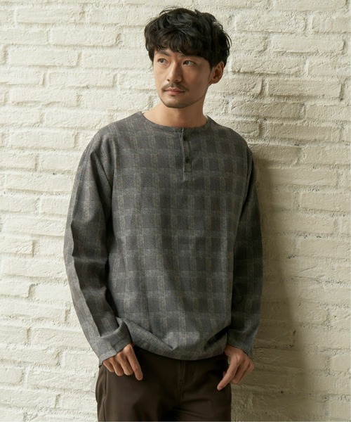ikka（イッカ） シャツ 「2点セット」ヘンリーネックシャツTインナー
