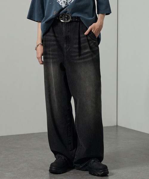 美品✨ALEXANDRE デニム2点セット ジーンズ 「Alfred Alex」Vintage Wide Tapered Denim/ヴィンテージ