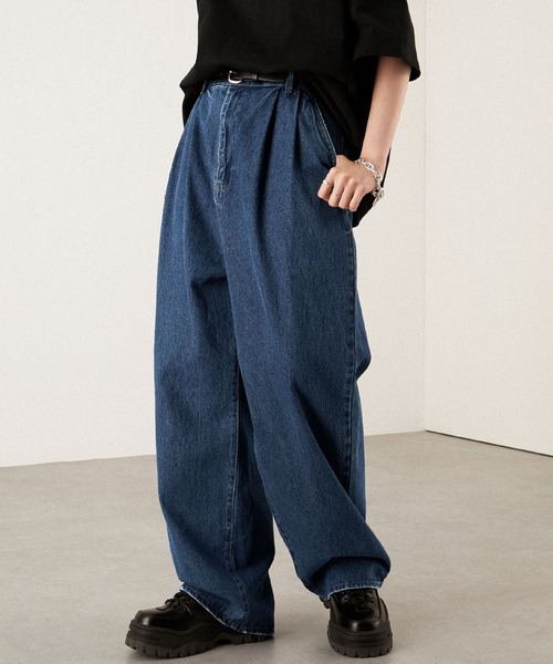 ジーンズ 「Alfred Alex」Vintage Wide Tapered Denim/ヴィンテージ