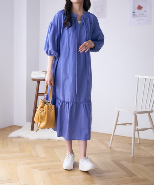 Ada. ワンピース 裾ティアードリラックスワンピース : ZOZOTOWN Yahoo