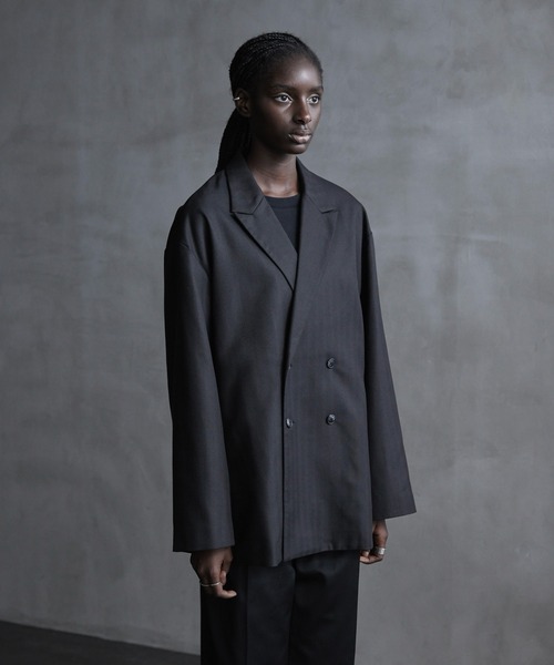 CALLNE ジャケット テーラードジャケット Woolblend Herringbone