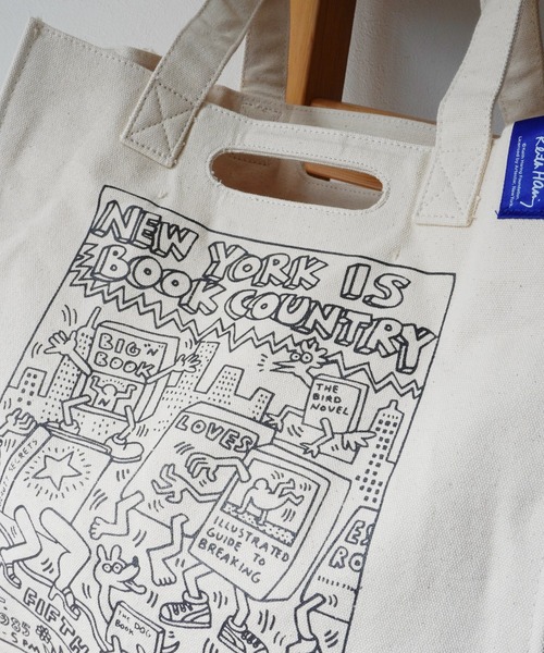 Keith Haring（キース ヘリング） トートバッグ 「 」 BOOK トート