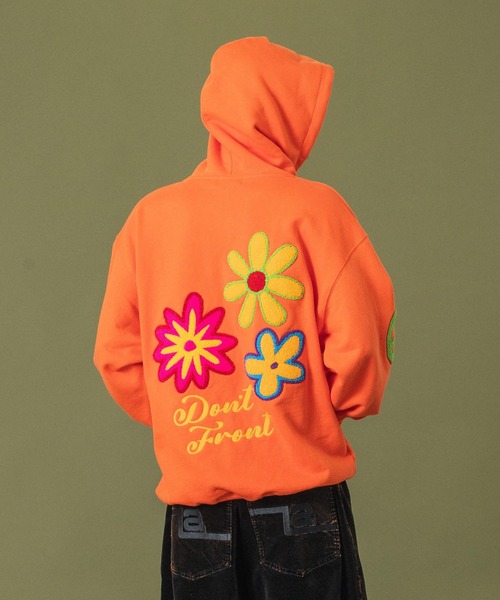 XLARGE（エクストラ ラージ） パーカー FLOWER PULLOVER HOODED SWEAT