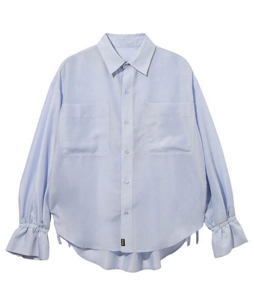 シャツ ブラウス レディース SIDE DRAWSTRING SHIRT｜zozo