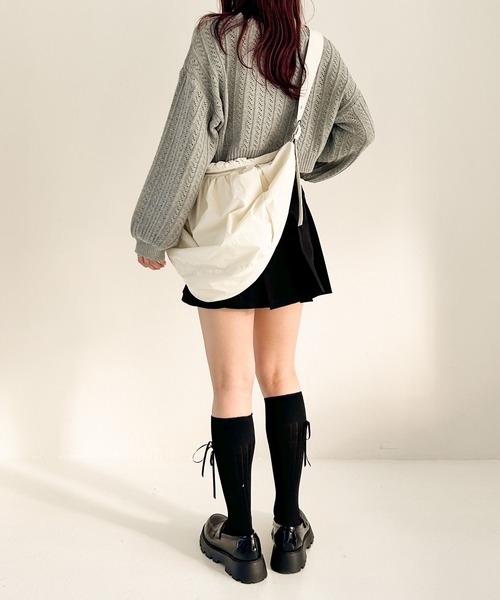 ニット セーター ケーブルロゴニット　111081 レディース Heather ニット セーター ケーブルロゴニット 111081 レディース