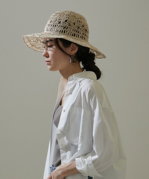 FUMIETANAKA×LaMaisondeLyllis  ハット FUMIE=TANAKA / knit lace hat | JURK shop tokyo