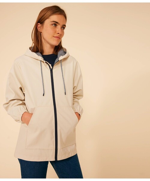 【2点セット】petit bateau ウィンドブレーカー＆ダウンベスト　128 2点セット】petit bateau ウィンドブレーカー＆ダウンベスト 128