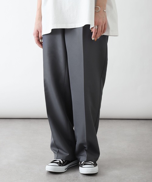 ZIP FIVE スラックス 「ZIP FIVE」 ドレープ ルーズ ストレート