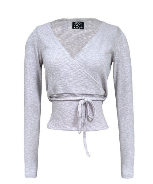 tシャツ 「SETSETSET」ARHA WRAP T-SHIRT レディース SETSETSET tシャツ 「SETSETSET」ARHA WRAP T-SHIRT レディース