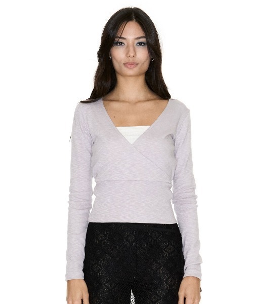 tシャツ 「SETSETSET」ARHA WRAP T-SHIRT レディース SETSETSET tシャツ 「SETSETSET」ARHA WRAP T-SHIRT レディース