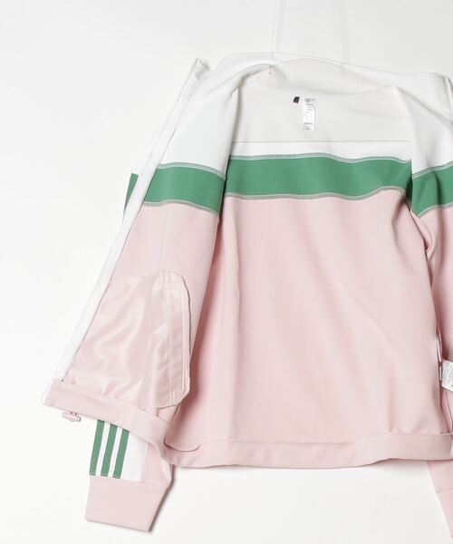 adidas ジャージ ツイストニット レトロトラックジャケット