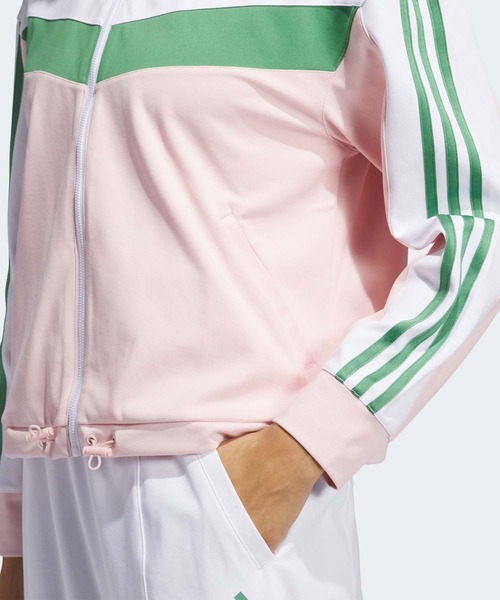 adidas ジャージ ツイストニット レトロトラックジャケット