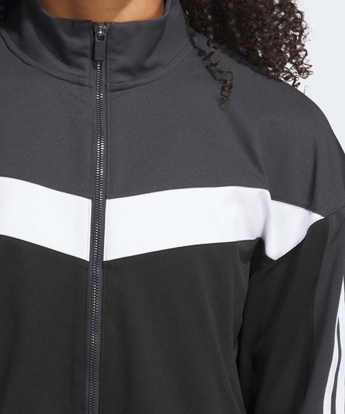 adidas ジャージ ツイストニット レトロトラックジャケット