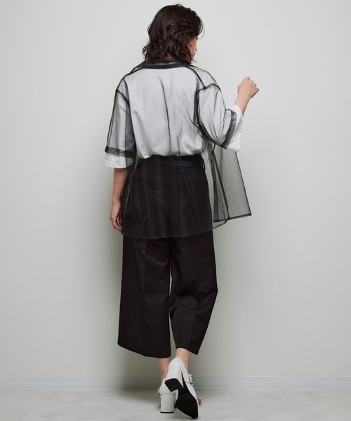ブラウス シャツ 「Narcissus」シアーシャツＴ レディース Narcissus ブラウス シャツ 「Narcissus」シアーシャツT