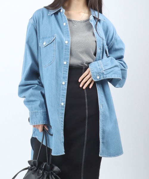 Lee（リー） シャツ DUNGAREES WORK SHIRTS DENIM/ワークシャツデニム