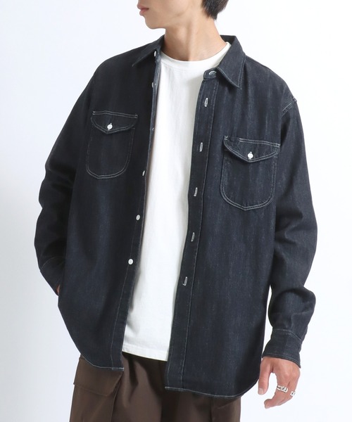 Lee（リー） シャツ DUNGAREES WORK SHIRTS DENIM/ワークシャツデニム