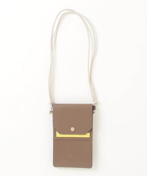 L'arcobaleno（ラルコバレーノ） 財布 フラップショルダーウォレット