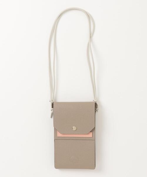 L'arcobaleno（ラルコバレーノ） 財布 フラップショルダーウォレット