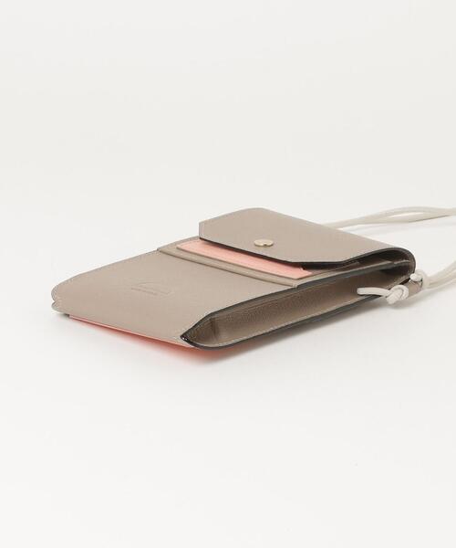 L’arcobaleno フラップショルダーウォレット TORTORA フラップショルダーウォレット TORTORA*MINT GREEN | ラルコバレーノ