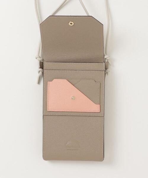 L'arcobaleno（ラルコバレーノ） 財布 フラップショルダーウォレット