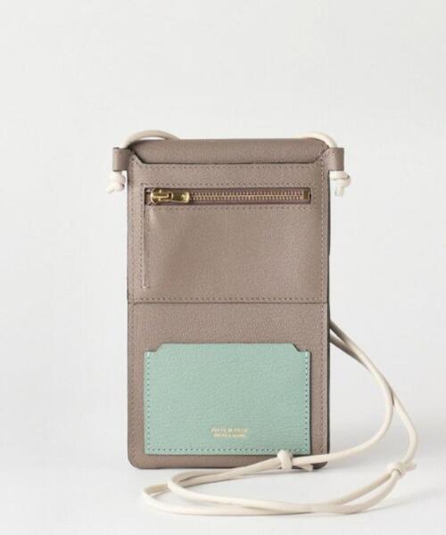 L'arcobaleno（ラルコバレーノ） 財布 フラップショルダーウォレット