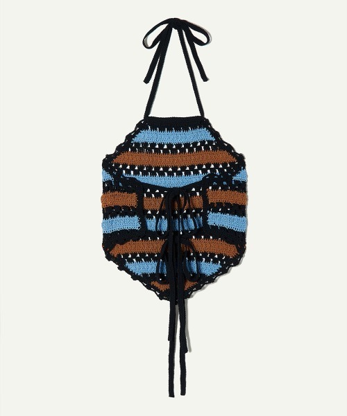 leinwande（ラインヴァンド） ニット セーター Crochet Beach Top