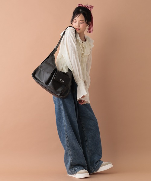 tiny tiny（ティニーティニー） ショルダーバッグ バッグ ハトメW