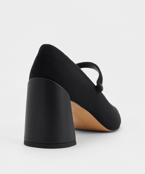 CHARLES & KEITH ボウ キャップトゥメリージェーンパンプス CHARLES ＆ KEITH パンプス ボウ キャップトゥメリージェーン