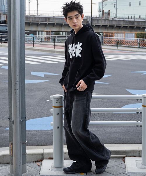SeekSole ダークグレー ポロニット L➕グレーパーカー2点セット WEGO メンズパーカー（色：グレー系）｜トップス｜ファッション