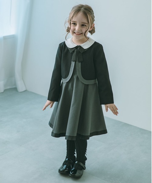 devirock タイツ フォーマル レース風タイツ キッズ 子供 女の子