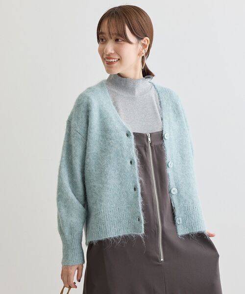 Furu未使用JOHNSMEDLEYダークグリーン＋グレー カーディガン Furu未使用JOHNSMEDLEYダークグリーン＋グレー カーディガン JOHN