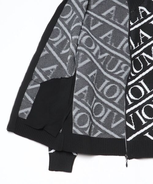 VIOLA ブルゾン アウター 「VIOLA rumore/ヴィオラ ルモーレ」総柄