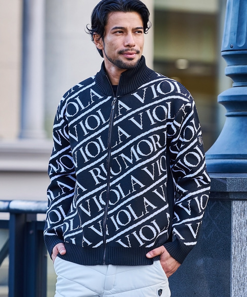 VIOLA ブルゾン アウター 「VIOLA rumore/ヴィオラ ルモーレ」総柄