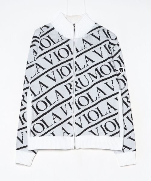 VIOLA ブルゾン アウター 「VIOLA rumore/ヴィオラ ルモーレ」総柄