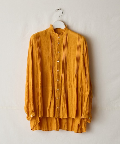 ブラウス シャツ pin-tuck blouse レディース