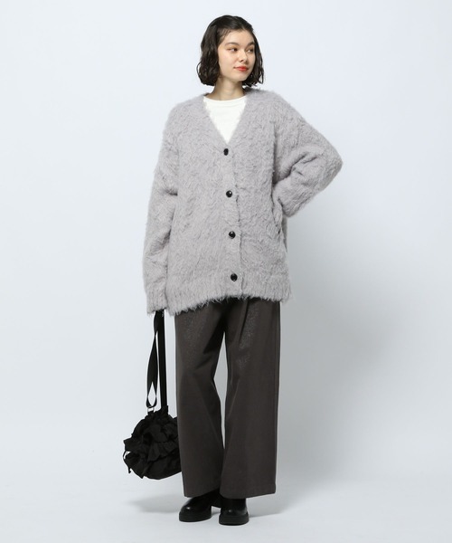 niko and…（ニコアンド） ニットカーディガン FREE ピンク レディース