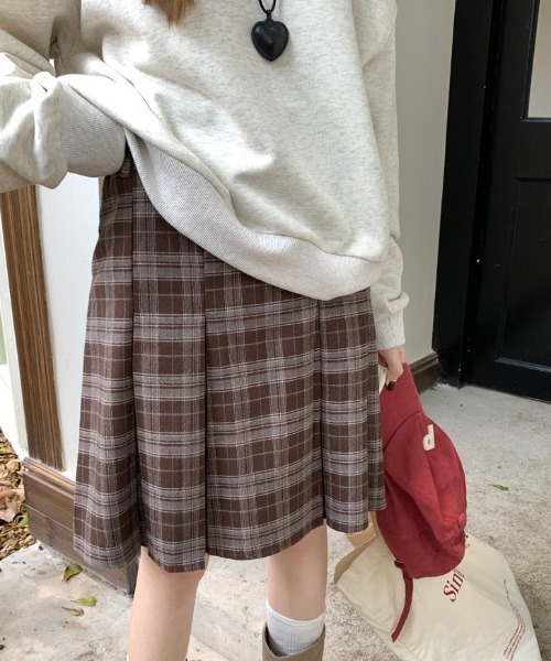 coyseioチェックハーフスカート coyseioチェックハーフスカート
