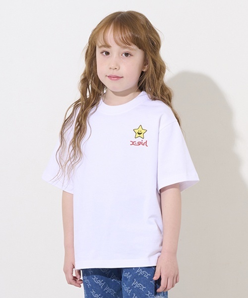 X-girl Stages（エックスガールステージス） tシャツ ハートロゴバック