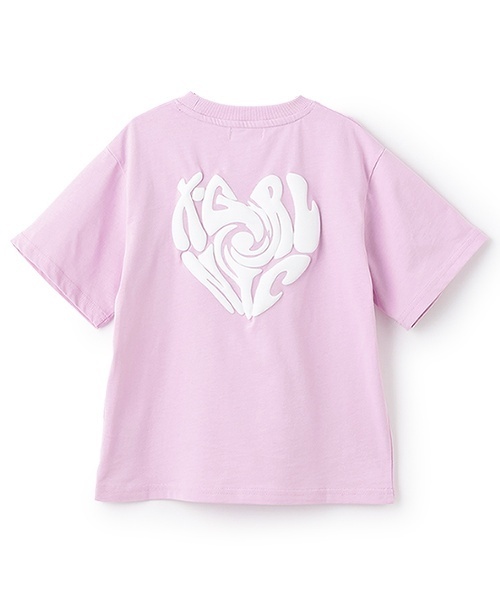 X-girl Stages（エックスガールステージス） tシャツ ハートロゴバック
