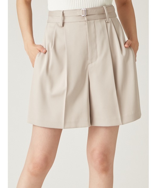 【受注生産品】 I.D FRAY パンツ レディース ダブルサテンショートパンツ パンツ