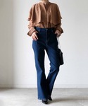 ジーンズ デニム デニムパンツ ストレッチデニ...の詳細画像4