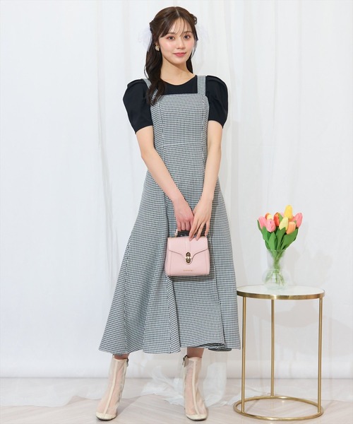 WILLSELECTION ワンピース チュールフリルマーメイドジャンスカ