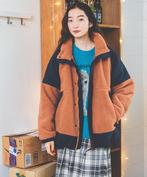 専用　オーストリア製 EuroVintage アンノウン ユニセックス ブルゾン UNDERSTATEMENTs ブルゾン アウター 「ユニセックス」ショート丈ビッグ